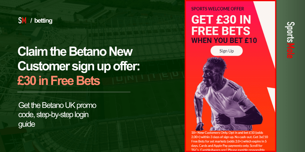 Betano sign up offer