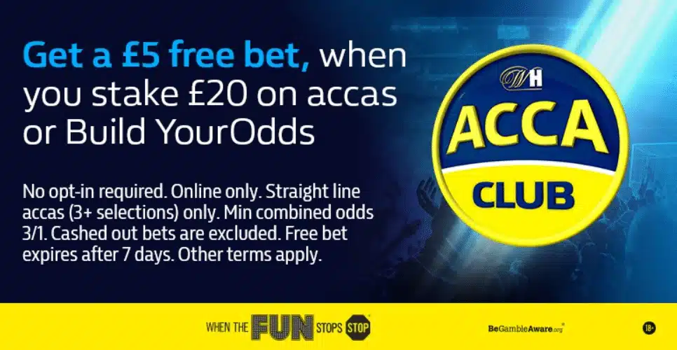 William hill existing customer offers