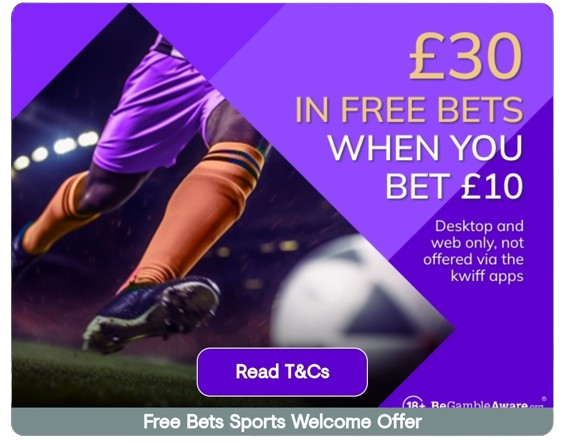 Kwiff sports welcome offer