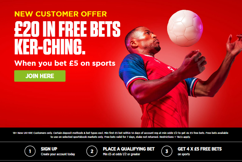 Ladbrokes sign-up offer