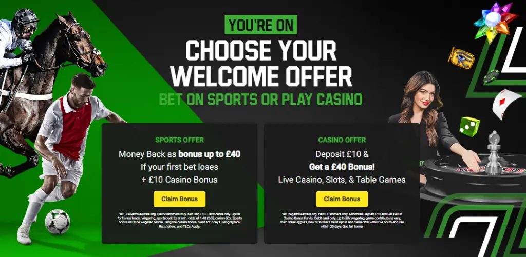 Unibet sign-up 