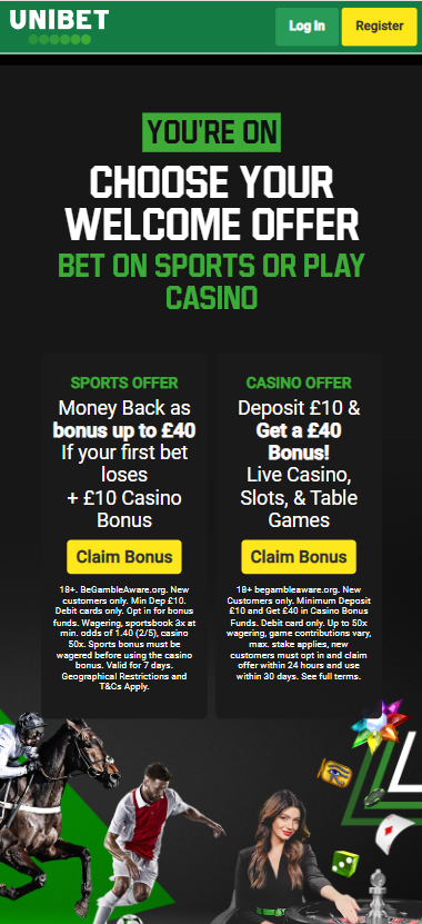 Unibet promo code