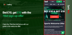 7Bet Sign Up Offer: Bet 10, Get 10 in 2024