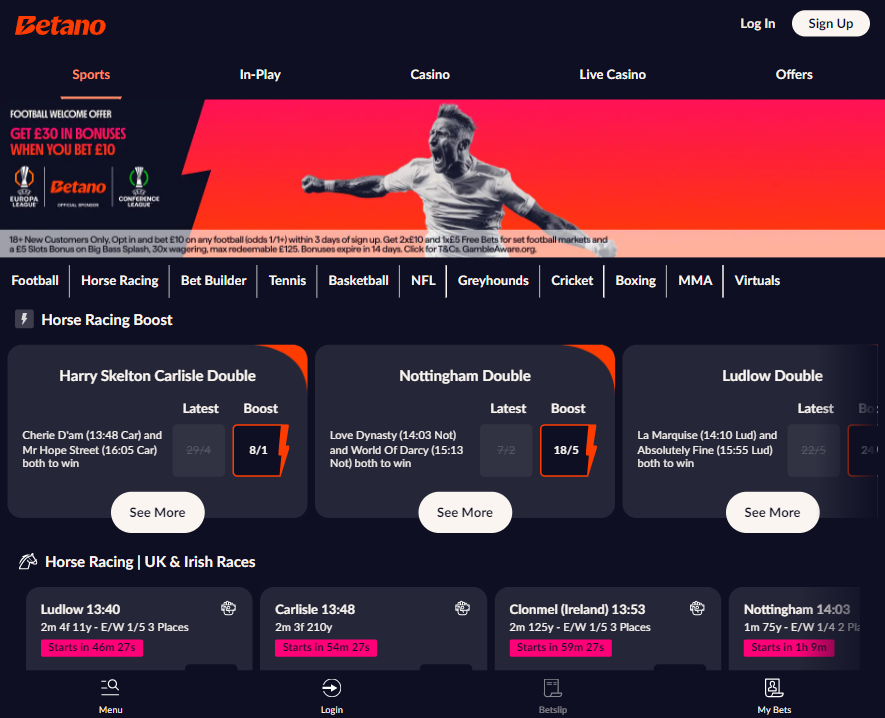 best betting sites for new customers