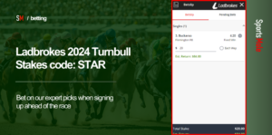 Turnbull Stakes 2024 preview & betting tips with the Ladbrokes Code STAR