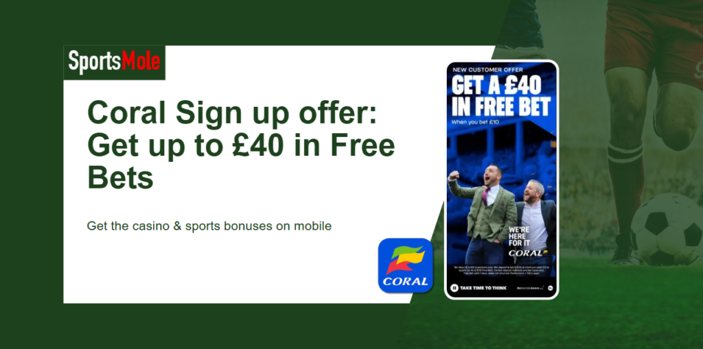 Coral sign up offer