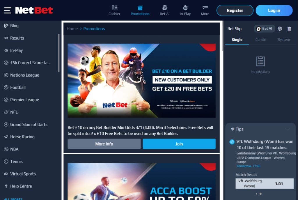 Netbet sports betting review