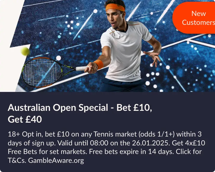 Betano Australian Open offer