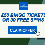 Jackpotjoy promo code 2025 | Win £50 bingo tickets or 30 free spins